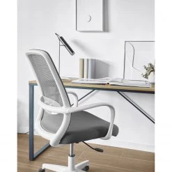 Fredriks Chaise de bureau Melby - Blanc gris 14 Fredriks Chaise de bureau Melby - Blanc gris -Chaises Soldes 2022 1000274888 210623 13373600019 MOOD DETAILS P000000001000274888 mood