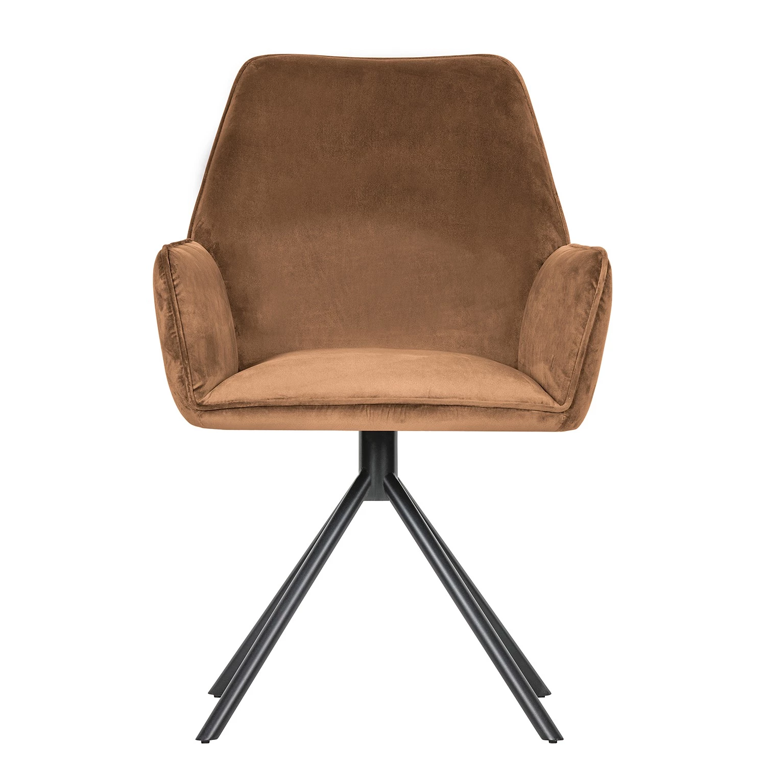 Red Living Chaises à accoudoirs Atina (lot de 2) - Marron clair 6 Red Living Chaises à accoudoirs Atina (lot de 2) - Marron clair – Image 4