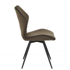 Red Living Chaise capitonnée Theres - Marron-noir - Lot de 2 -Chaises Soldes 2022 1000275550 210622 10223700004 DETAILS P000000001000275550