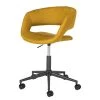 Mørteens Chaise de bureau Buggio - Tissu Cors: Jaune curry - Noir -Chaises Soldes 2022 1000277872 220505 010 IMAGE P000000001000277872