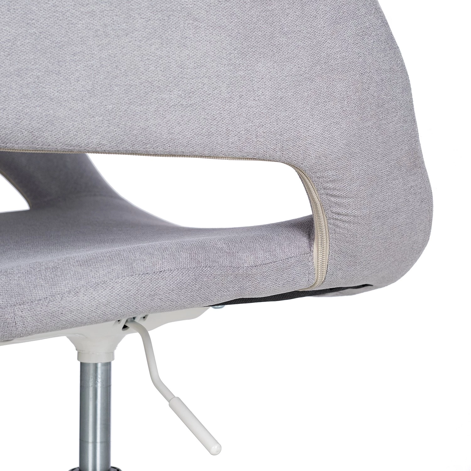 Mørteens Chaise de bureau Buggio II - Gris lumineux - Blanc 8 Mørteens Chaise de bureau Buggio II - Gris lumineux - Blanc – Image 6
