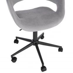 Mørteens Chaise de bureau Buggio II - Gris lumineux - Noir -Chaises Soldes 2022 1000277877 220330 034 DETAILS P000000001000277877