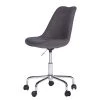 Mørteens Chaise pivotante Aledas II - Gris foncé - Chrome brillant -Chaises Soldes 2022 1000277881 220325 010 IMAGE P000000001000277881