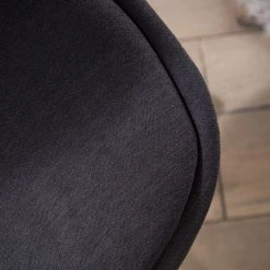 Mørteens Chaise pivotante Aledas II - Gris foncé - Chrome brillant -Chaises Soldes 2022 1000277881 220325 031 DETAILS P000000001000277881