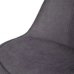 Mørteens Chaise pivotante Aledas II - Gris foncé - Chrome brillant -Chaises Soldes 2022 1000277881 220325 055 DETAILS P000000001000277881