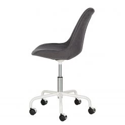 Mørteens Chaise pivotante Aledas II - Gris foncé - Blanc -Chaises Soldes 2022 1000277902 220505 031 DETAILS P000000001000277902