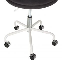 Mørteens Chaise pivotante Aledas II - Gris foncé - Blanc -Chaises Soldes 2022 1000277902 220505 035 DETAILS P000000001000277902