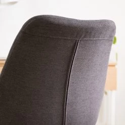 Mørteens Chaise pivotante Aledas II - Gris foncé - Blanc -Chaises Soldes 2022 1000277902 220524 031 DETAILS P000000001000277902