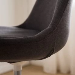 Mørteens Chaise pivotante Aledas II - Gris foncé - Blanc -Chaises Soldes 2022 1000277902 220524 032 DETAILS P000000001000277902