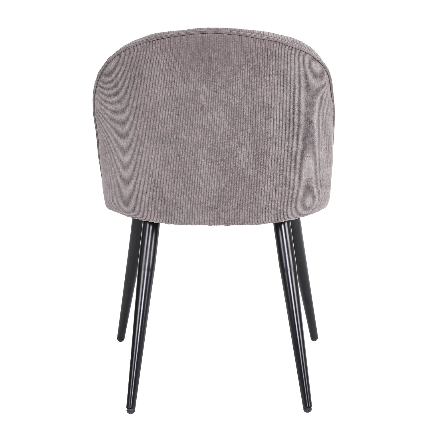 Chaises capitonnées Finnea (lot de 2) - Gris 7 Chaises capitonnées Finnea (lot de 2) - Gris – Image 5