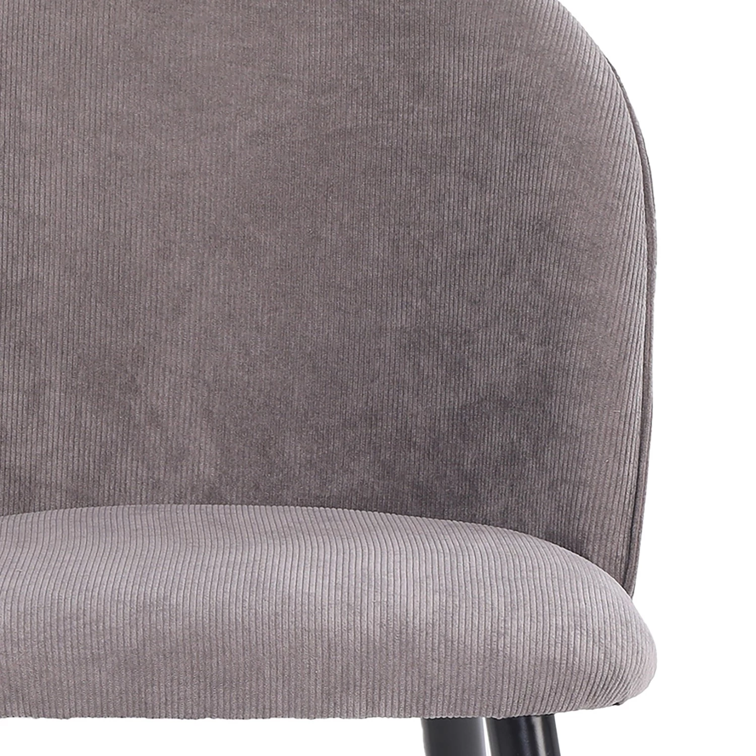 Chaises capitonnées Finnea (lot de 2) - Gris 10 Chaises capitonnées Finnea (lot de 2) - Gris – Image 8