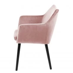 Mørteens Chaises à accoudoirs Nicholas V - Velours Kemi: Rose vieilli - Lot de 2 -Chaises Soldes 2022 1000281666 210819 09154700016 DETAILS P000000001000281666