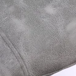 Ars manufacti Chaises Cielo (lot de 2) - Imitation cuir / Acier - Gris vintage / Noir -Chaises Soldes 2022 1000281745 220324 070 DETAILS P000000001000281745