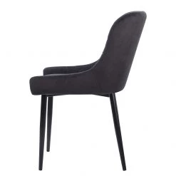 Ars manufacti Chaises Dorio (lot de 2) - Noir -Chaises Soldes 2022 1000281749 220324 040 DETAILS P000000001000281749