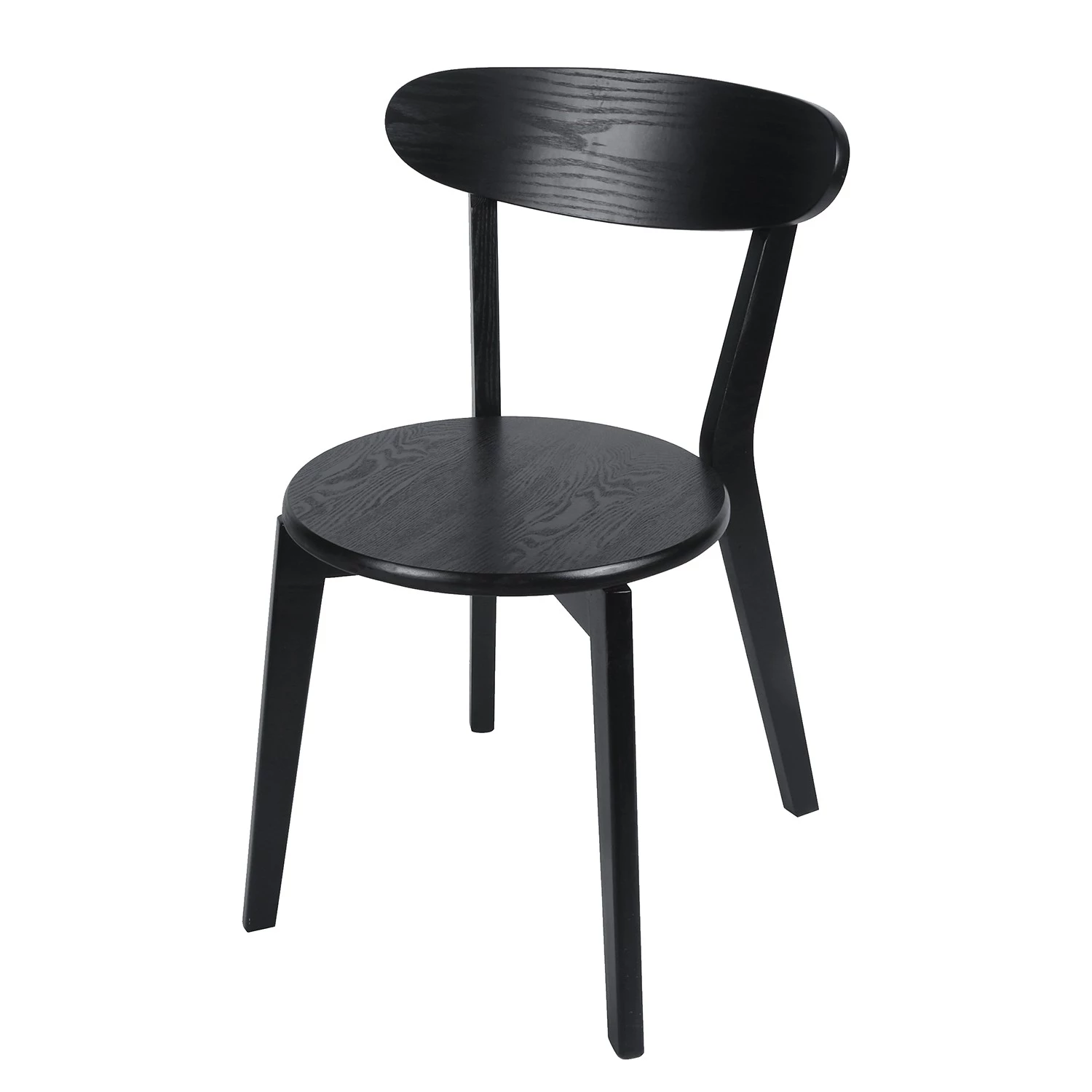 Studio Copenhagen Chaises Flori (lot de 2) - Partiellement en frêne massif - Frêne / Noir 4 Studio Copenhagen Chaises Flori (lot de 2) - Partiellement en frêne massif - Frêne / Noir – Image 2