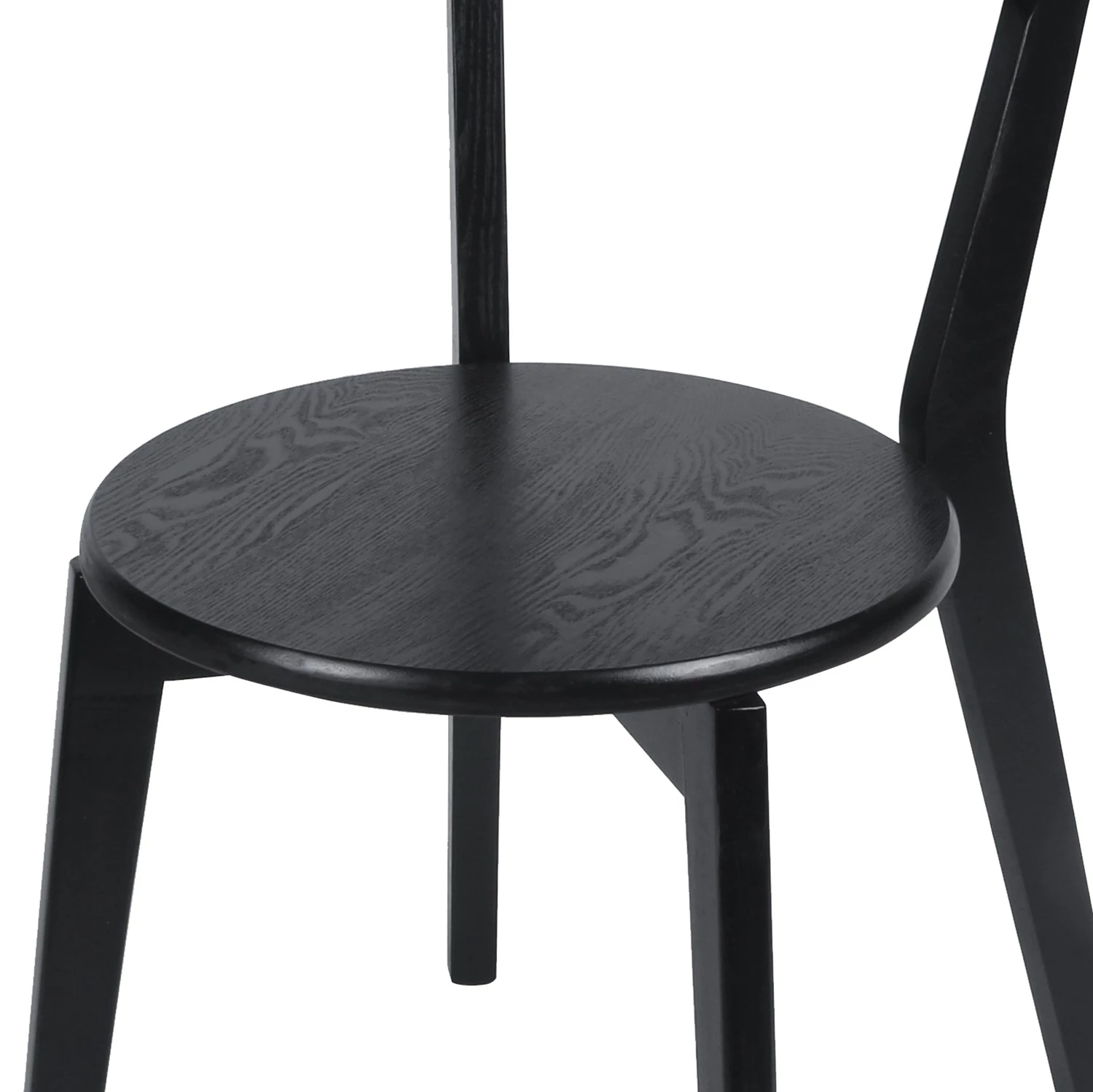 Studio Copenhagen Chaises Flori (lot de 2) - Partiellement en frêne massif - Frêne / Noir 6 Studio Copenhagen Chaises Flori (lot de 2) - Partiellement en frêne massif - Frêne / Noir – Image 4