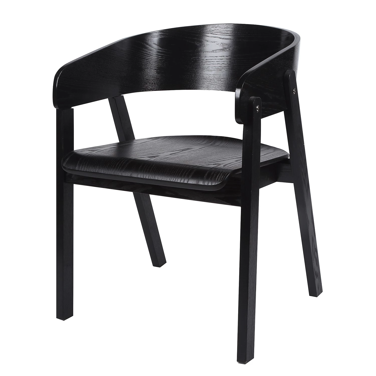 Studio Copenhagen Chaise à accoudoirs Goose - Noir 3 Studio Copenhagen Chaise à accoudoirs Goose - Noir