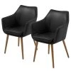 Mørteens Chaises à accoudoirs Nicholas - Cuir synthétique Aken: Noir vintage - Lot de 2 2 Mørteens Chaises à accoudoirs Nicholas - Cuir synthétique Aken: Noir vintage - Lot de 2 -Chaises Soldes 2022 1000281818 210820 14063600031 IMAGE P000000001000281818