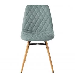 Mørteens Chaises capitonnées Farelas - Tissu Cors: Gris menthe - Lot de 4 -Chaises Soldes 2022 1000282526 210819 09463000506 DETAILS P000000001000282526