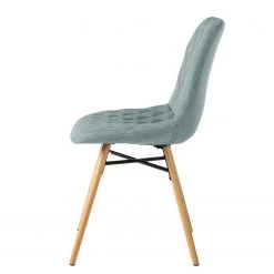 Mørteens Chaises capitonnées Farelas - Tissu Cors: Gris menthe - Lot de 4 -Chaises Soldes 2022 1000282526 210819 09463000507 DETAILS P000000001000282526