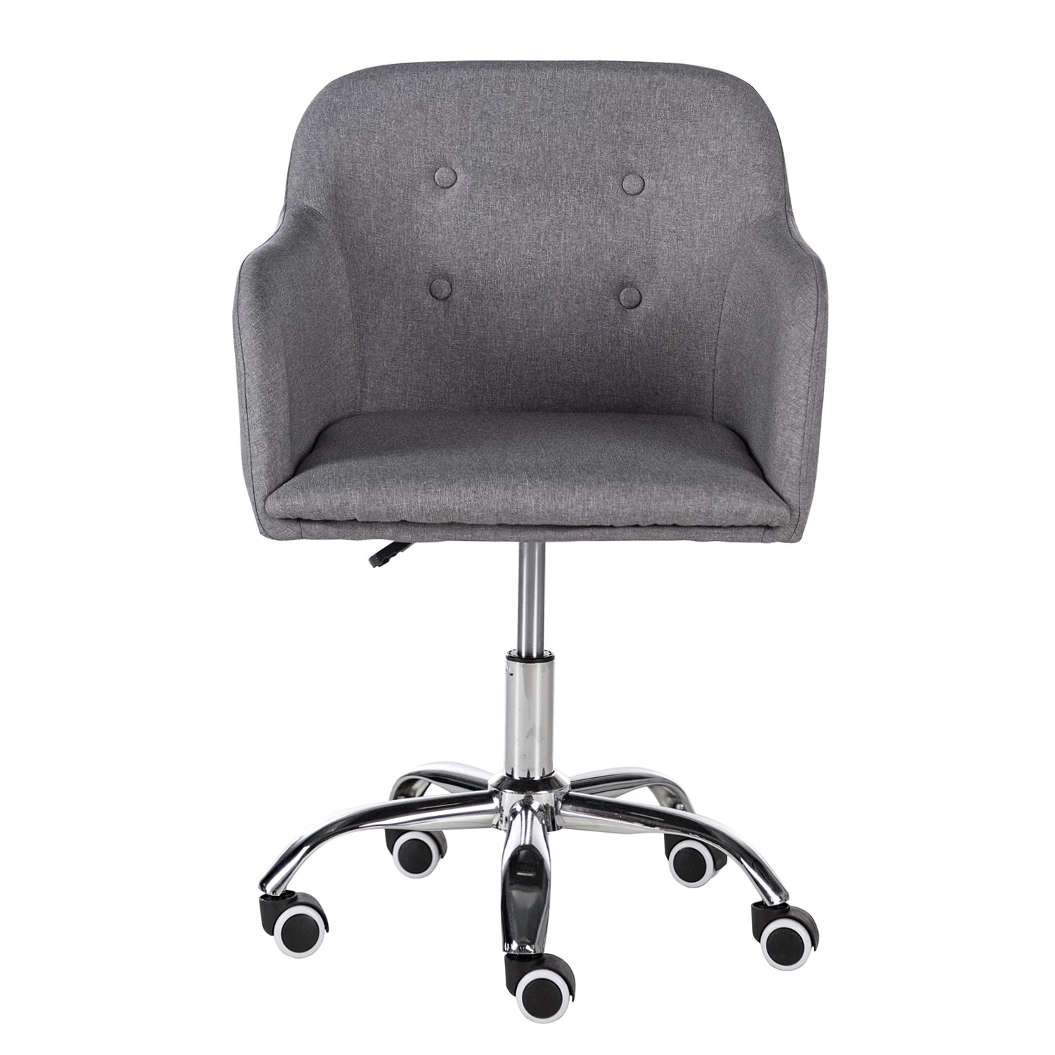 Furnitive Chaise de bureau Emalia - Gris 7 Furnitive Chaise de bureau Emalia - Gris – Image 5