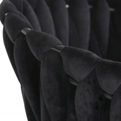 Jack & Alice Chaise à accoudoirs Feltham - Noir -Chaises Soldes 2022 1000284292 210813 06021600014 DETAILS P000000001000284292