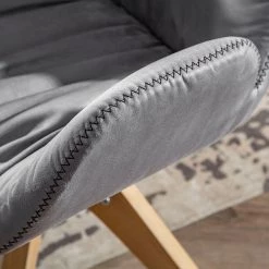 Red Living Chaise capitonnée Wilbur II - Platine -Chaises Soldes 2022 1000284293 220318 032 DETAILS P000000001000284293