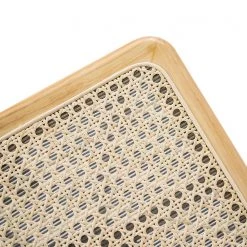 Mørteens Chaise de bureau Ramon - Rotin / Hêtre massif / Acier - Beige / Hêtre / Chrome -Chaises Soldes 2022 1000285156 220524 055 DETAILS P000000001000285156