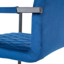 Ars manufacti Chaise à accoudoirs Finga II - Bleu -Chaises Soldes 2022 1000285319 220810 037 DETAILS P000000001000285319