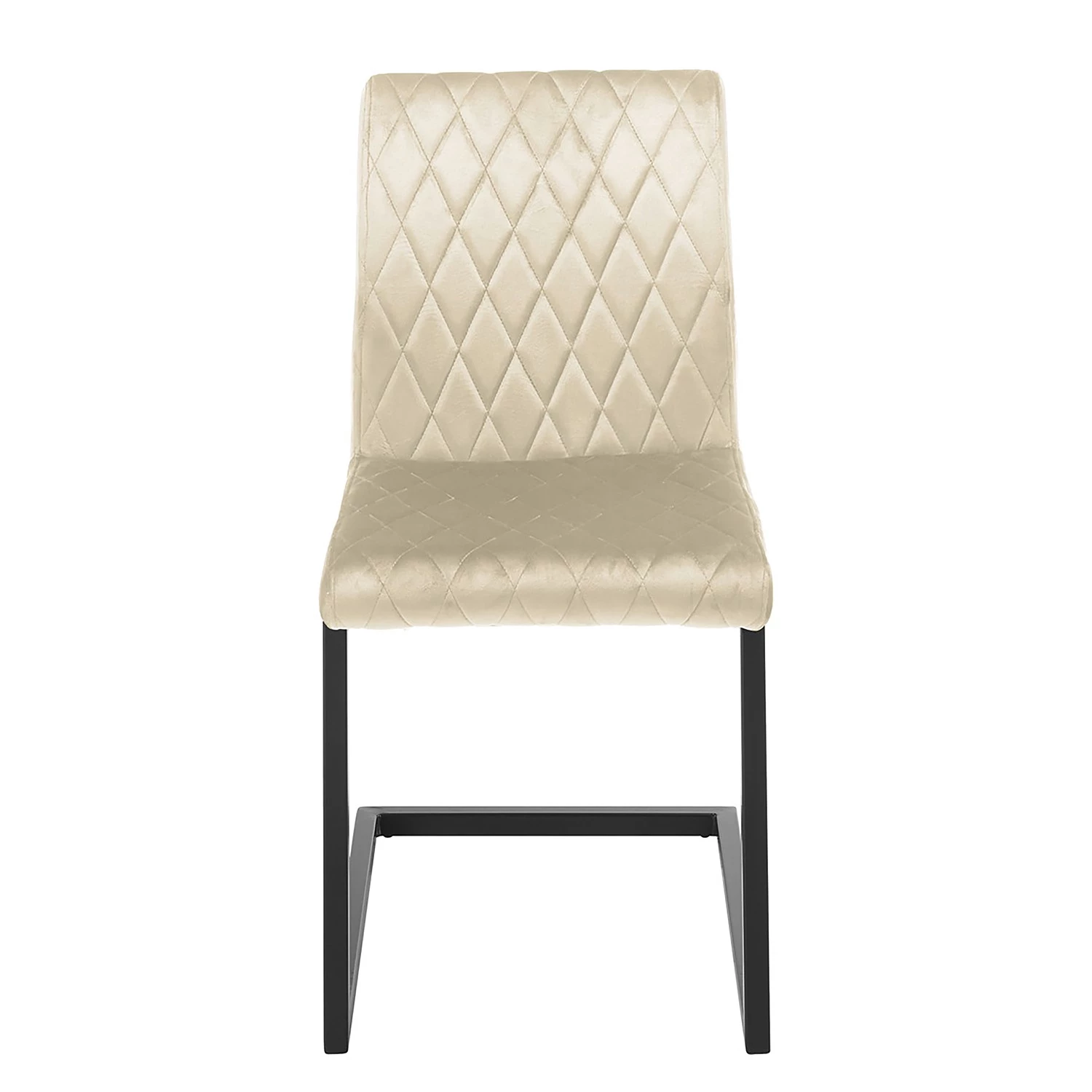 Ars manufacti Chaises cantilever Finga II (lot de 2) - Beige 4 Ars manufacti Chaises cantilever Finga II (lot de 2) - Beige – Image 2