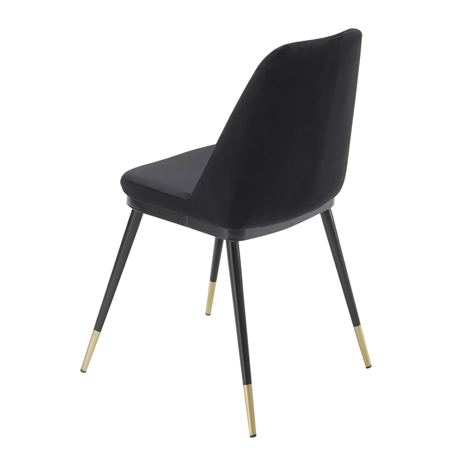Jack & Alice Chaises Siama (lot de 2) - Noir 10 Jack & Alice Chaises Siama (lot de 2) - Noir – Image 9