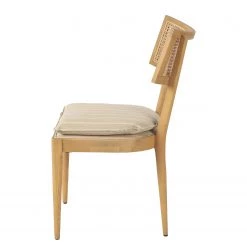 Studio Copenhagen Chaise Fiona II - Beige - Tissu / Frêne massif -Chaises Soldes 2022 1000289495 220818 040 DETAILS P000000001000289495