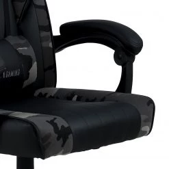 Fredriks Gaming Chair Cloud - Noir / Camouflage -Chaises Soldes 2022 1000297639 211007 080546000140 DETAILS P000000001000297639