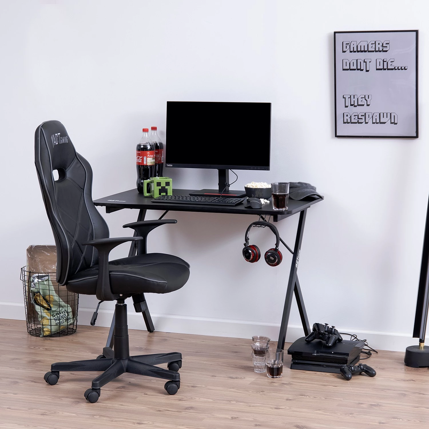Fredriks Gaming Chair Vinay - Noir 4 Fredriks Gaming Chair Vinay - Noir – Image 2