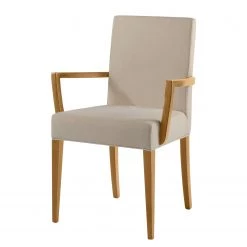 Red Living Chaise à accoudoirs Camillas - Beige