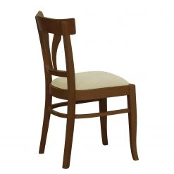 Red Living Chaises Brading II (lot de 2) - Tissu structuré / Hêtre massif- Beige / Imitation noyer -Chaises Soldes 2022 1000299026 211019 11163900172 DETAILS P000000001000299026