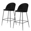 Red Living Chaises de bar Maxou II (lot de 2) - Noir 1 Red Living Chaises de bar Maxou II (lot de 2) - Noir -Chaises Soldes 2022 1000299418 211012 13445500143 IMAGE P000000001000299418