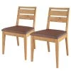 Naturoo Chaises Elkton (lot de 2) - Marron -Chaises Soldes 2022 1000300295 211124 08440500025 IMAGE P000000001000300295