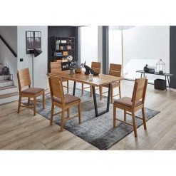 Naturoo Chaises Kasai (lot de 2) - Marron -Chaises Soldes 2022 1000300302 211124 08440500039 MOOD DETAILS P000000001000300302 mood