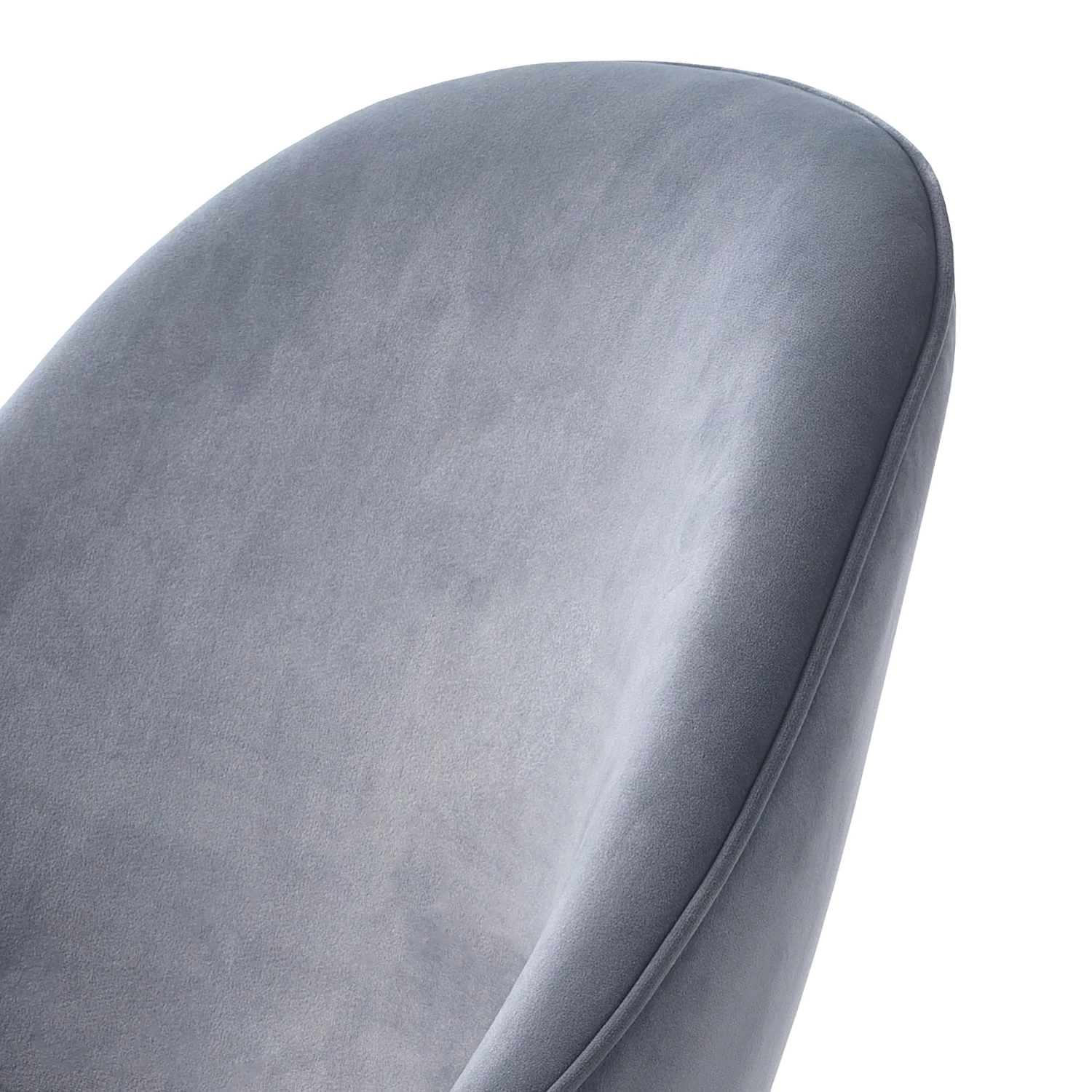 Red Living Chaise Cheia II - Velours / Fer - Gris clair / Noir 8 Red Living Chaise Cheia II - Velours / Fer - Gris clair / Noir – Image 6