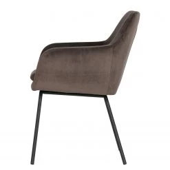 Red Living Chaises à accoudoirs Malik (lot de 2) - Gris marron 9 Red Living Chaises à accoudoirs Malik (lot de 2) - Gris marron -Chaises Soldes 2022 1000303851 211105 13105200071 DETAILS P000000001000303851