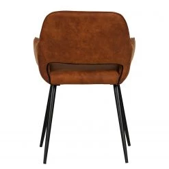 Red Living Chaises à accoudoirs Avril II (lot de 2) - Microfibre / Acier - Marron vintage / Noir 13 Red Living Chaises à accoudoirs Avril II (lot de 2) - Microfibre / Acier - Marron vintage / Noir -Chaises Soldes 2022 1000303883 211105 13105900257 DETAILS P000000001000303883