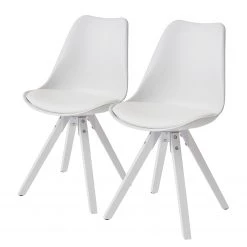 Loftscape Chaises Eichberg (lot de 2) - Blanc