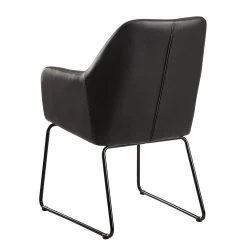 Loftscape Chaise à accoudoirs Fradou III - Imitation cuir / Fer - Noir 12 Loftscape Chaise à accoudoirs Fradou III - Imitation cuir / Fer - Noir -Chaises Soldes 2022 1000303936 211103 12152300324 DETAILS P000000001000303936