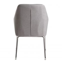 Loftscape Chaise à accoudoirs Fradou II - Gris / Argenté -Chaises Soldes 2022 1000303948 211103 12152600404 DETAILS P000000001000303948