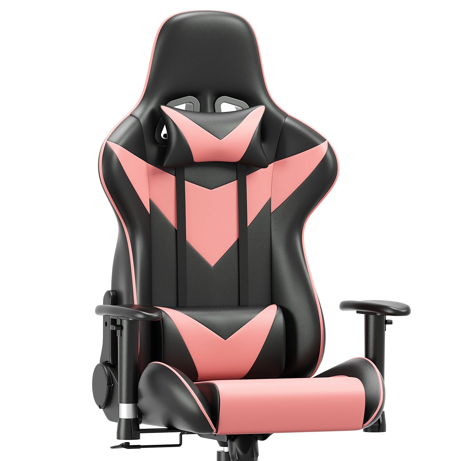 Fredriks Chaise gamer Jasper - Noir / Rose 8 Fredriks Chaise gamer Jasper - Noir / Rose – Image 6