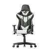 Fredriks Chaise gamer Jasper - Noir / Blanc -Chaises Soldes 2022 1000307849 220510 010 IMAGE P000000001000307849