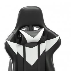 Fredriks Chaise gamer Jasper - Noir / Blanc -Chaises Soldes 2022 1000307849 220510 060 DETAILS P000000001000307849