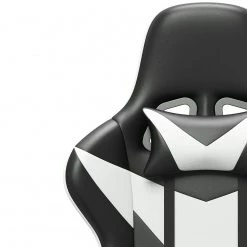 Fredriks Chaise gamer Jasper - Noir / Blanc -Chaises Soldes 2022 1000307849 220510 065 DETAILS P000000001000307849