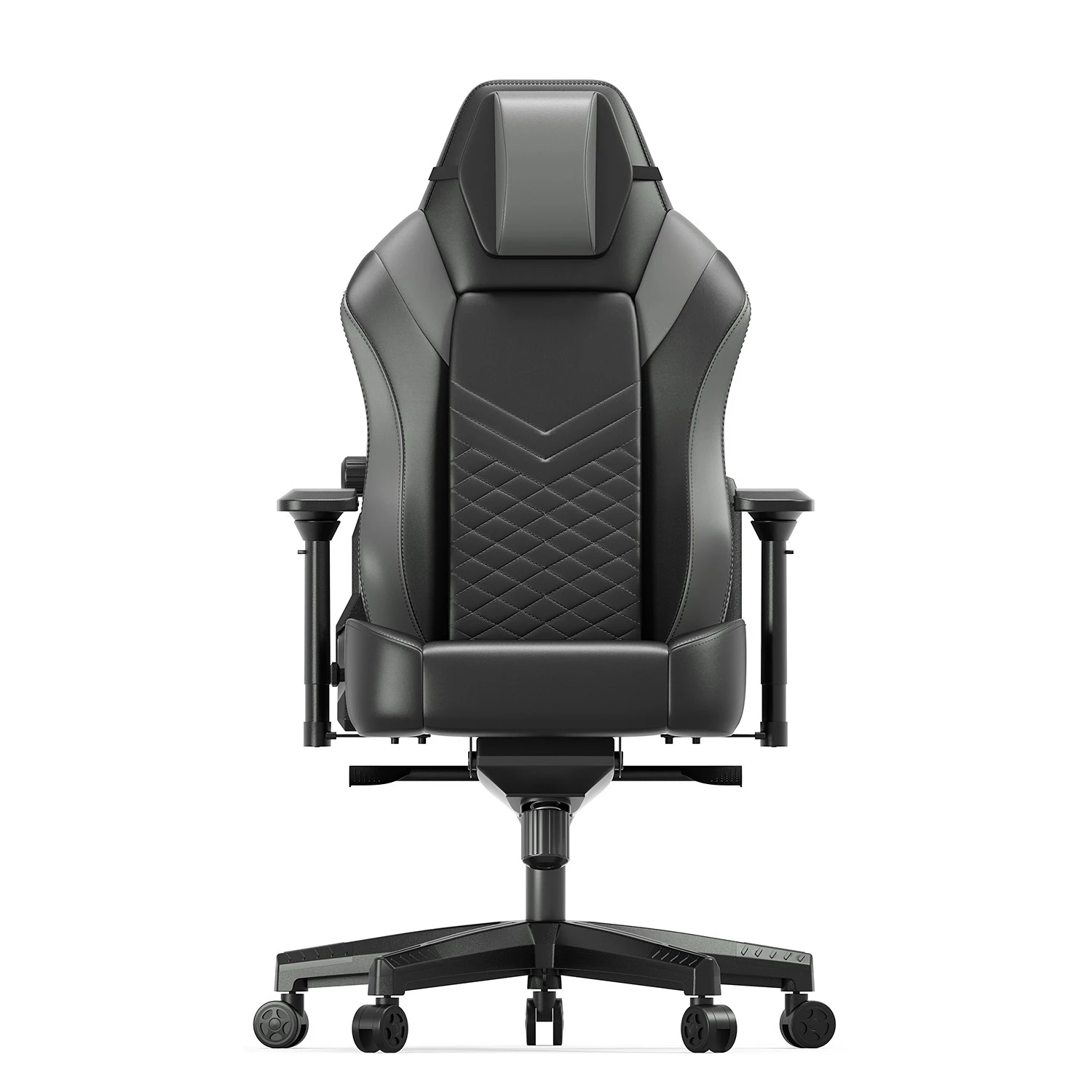 Fredriks Chaise gamer Lasse XXL - Noir / Gris 4 Fredriks Chaise gamer Lasse XXL - Noir / Gris – Image 2